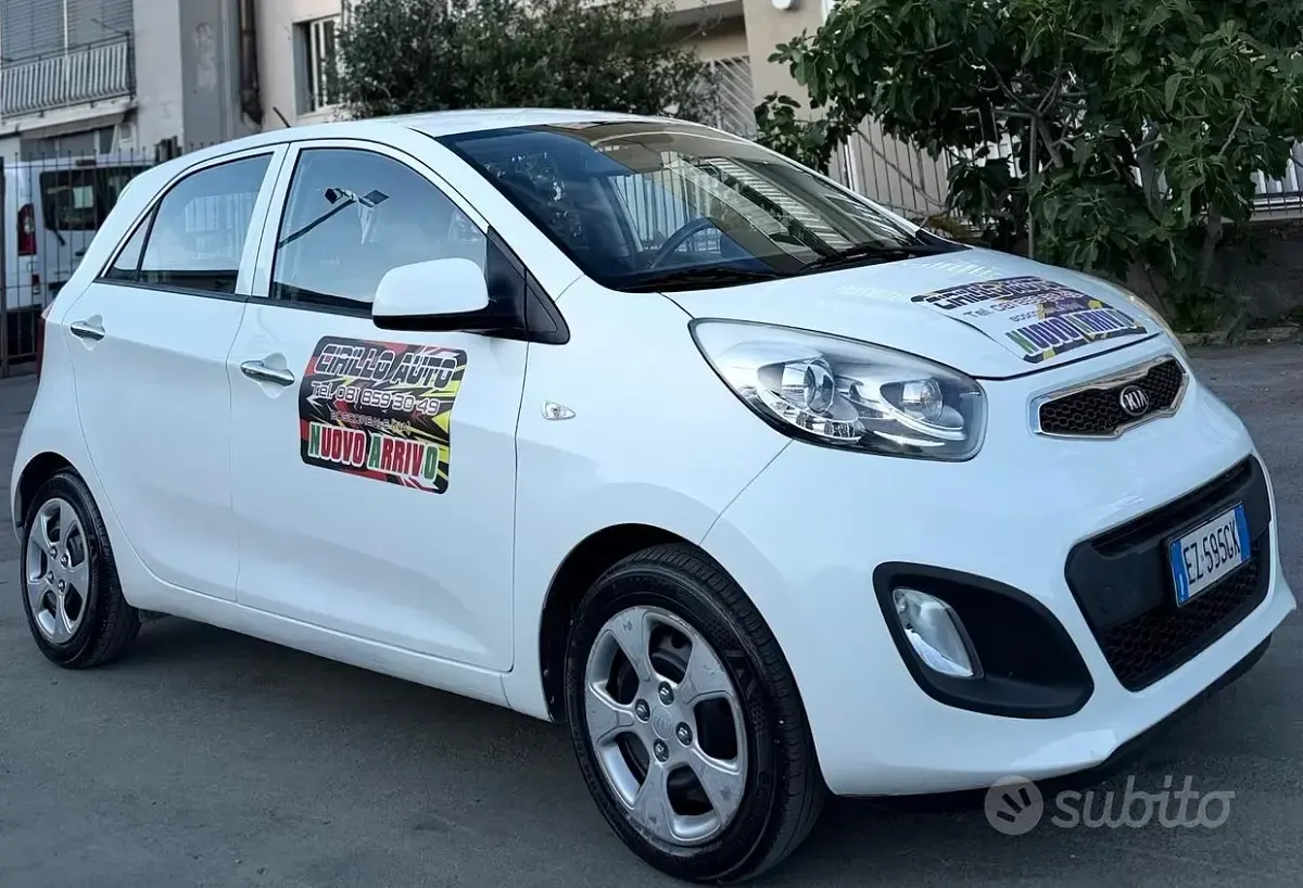 Usata Kia Picanto 69 CV (50 kW) 2015 Bianco Utilitaria