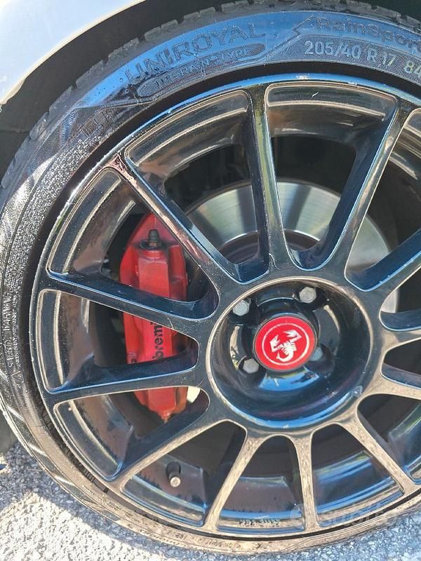 Usata Abarth 500 135 CV (99 kW) 2011 Grigio Utilitaria