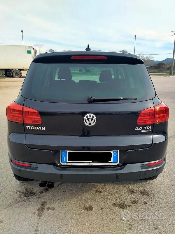 Usata VW Tiguan 140 CV (102 kW) 2011 Nero SUV