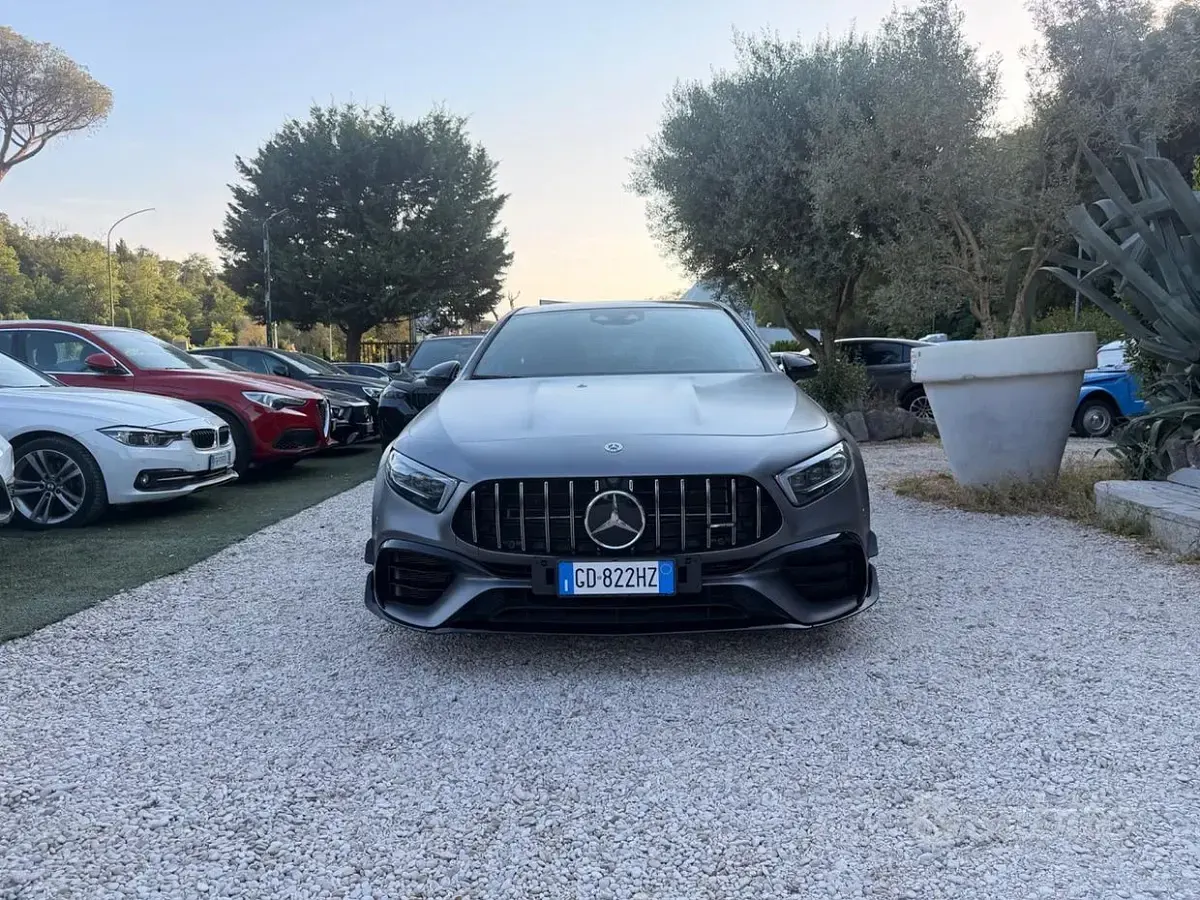 Usata Mercedes A45 AMG AMG 421 CV (309 kW) 2021 Grigio Utilitaria