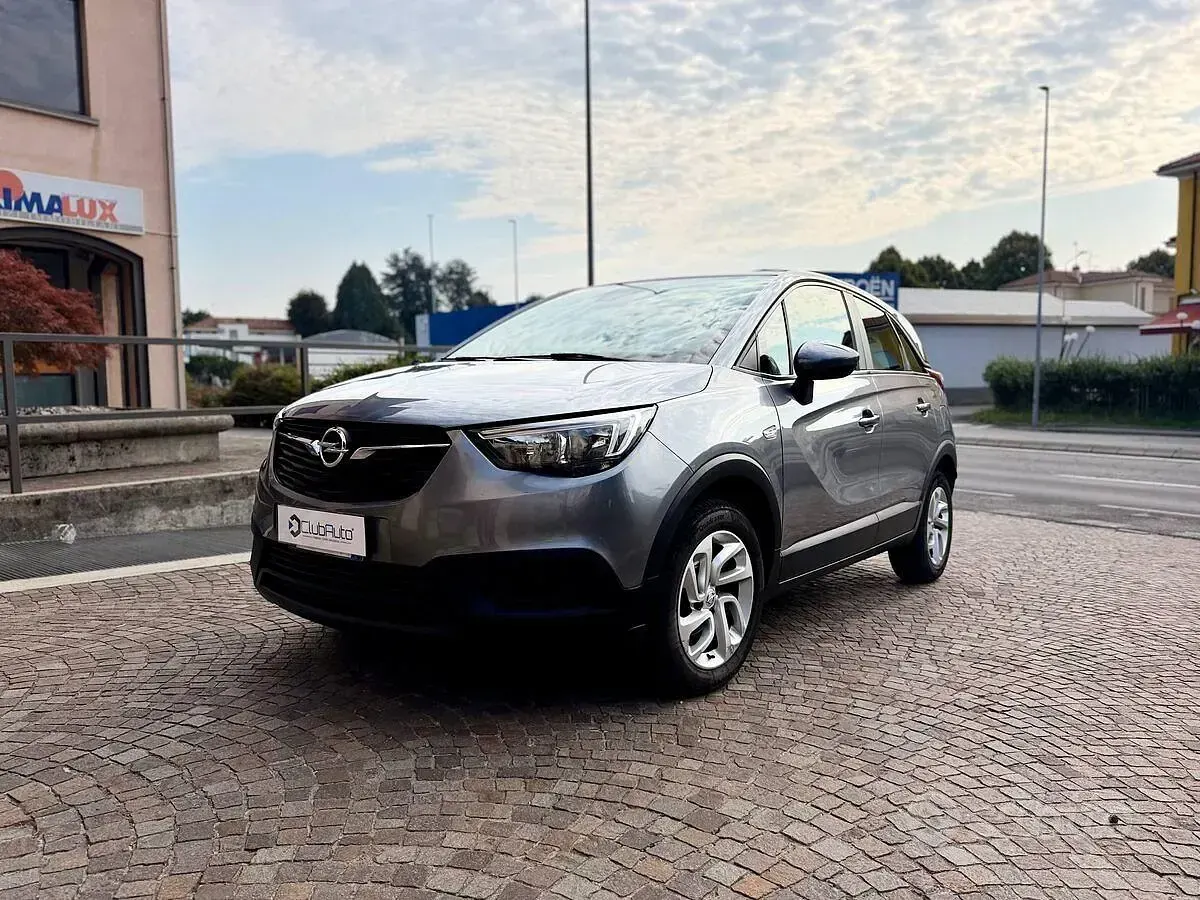 Usata Opel Crossland X 82 CV (60 kW) 2018 Grigio SUV