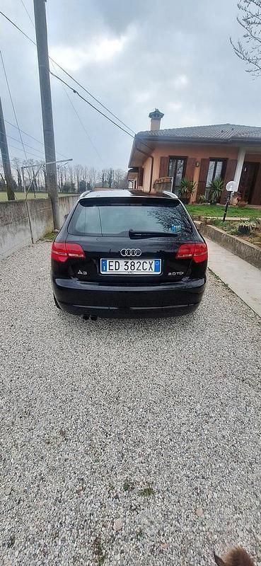 Usata Audi A3 140 CV (102 kW) 2010 Nero Utilitaria