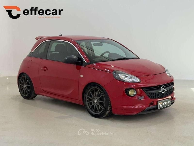 Usata Opel Adam S 150 CV (110 kW) 2018 Rosso Utilitaria