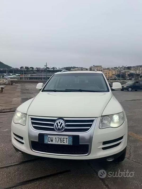 Usata VW Touareg 240 CV (176 kW) 2009 Bianco SUV