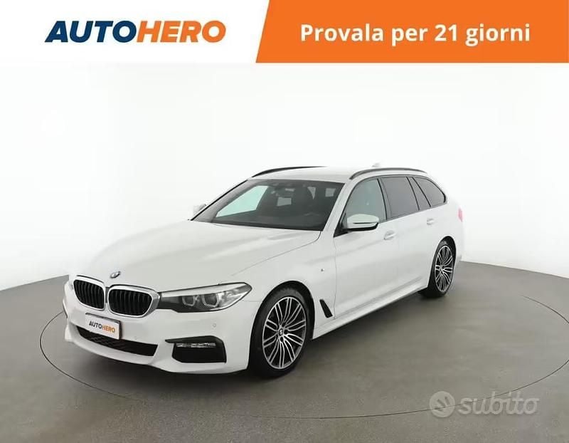 Usata BMW 520 M Sport 190 CV (139 kW) 2018 Bianco Station wagon