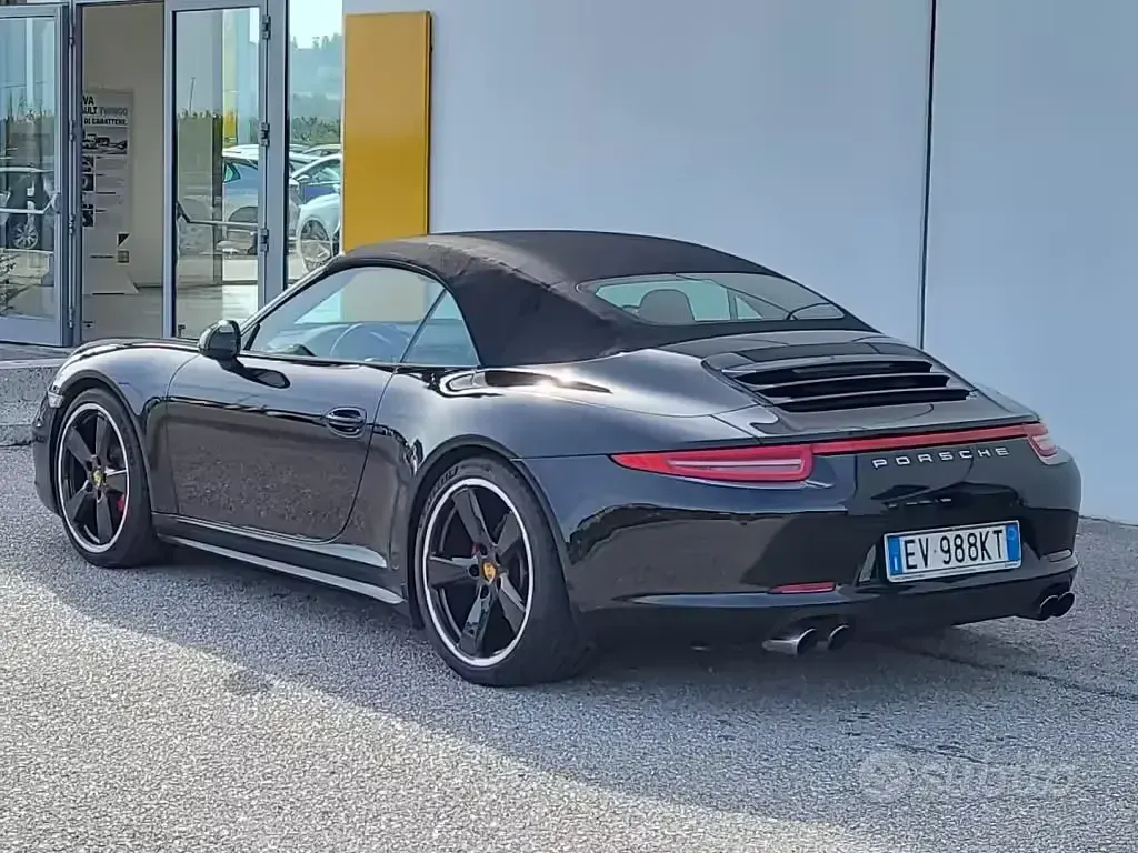 Usata Porsche 911 Carrera 4S Cabriolet 400 CV (294 kW) 2014 Nero Cabrio