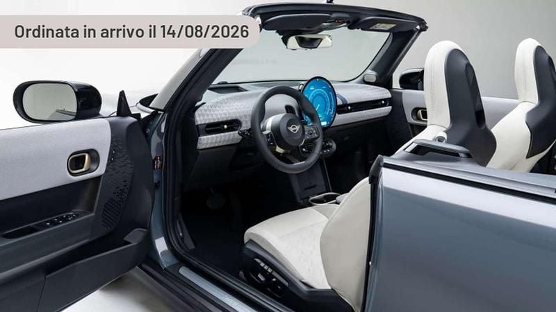 Nuova Mini Cooper Cabriolet Favoured 163 CV (119 kW) 2025 Argento Cabrio