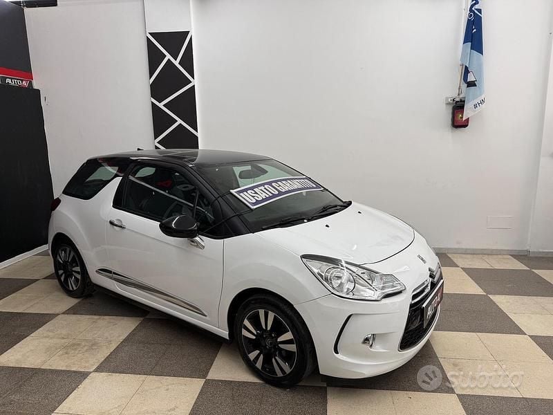 Usata Citroën DS3 92 CV (67 kW) 2014 Bianco Berlina
