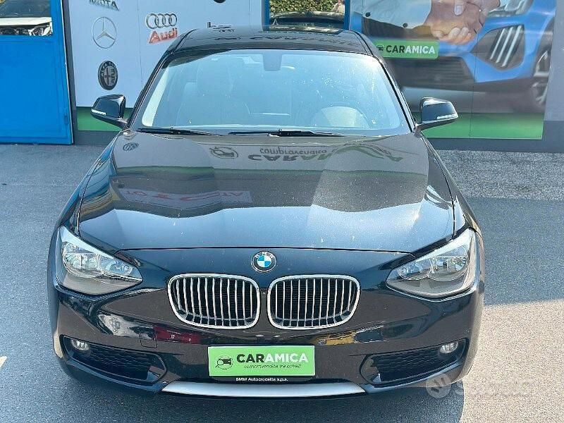 Usata BMW 118 Efficient Dynamics 143 CV (105 kW) 2012 Nero Utilitaria