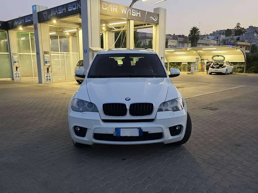 Usata BMW X5 M Sport 245 CV (180 kW) 2012 Bianco SUV