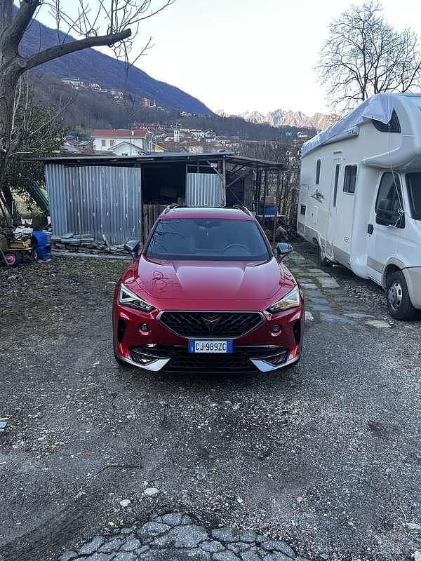 Usata Cupra Formentor 190 CV (139 kW) 2022 Rosso SUV