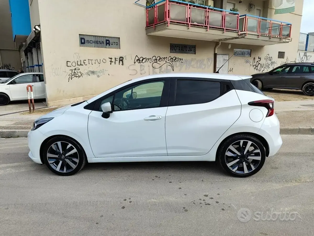 Usata Nissan Micra 90 CV (66 kW) 2017 Bianco Utilitaria