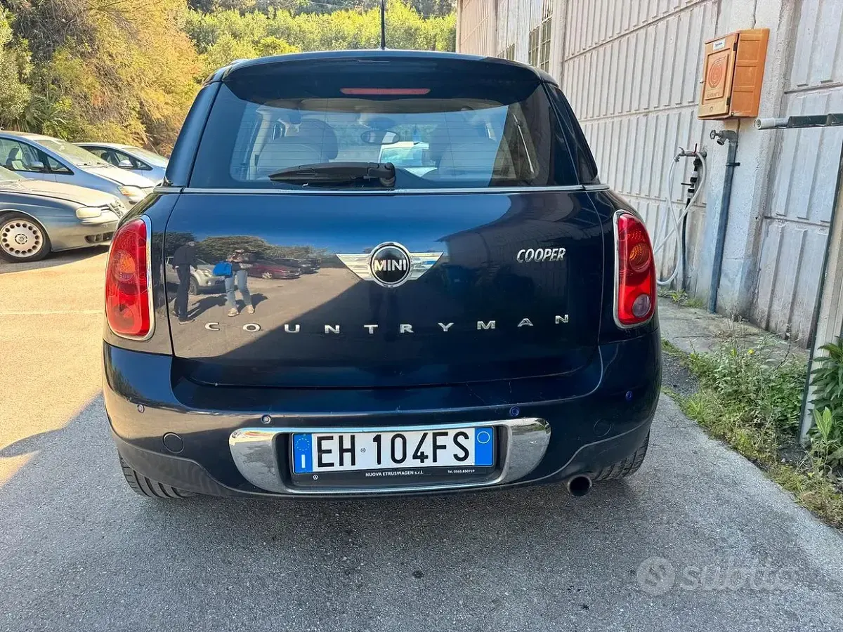 Usata Mini Cooper 122 CV (89 kW) 2011 Blu Utilitaria