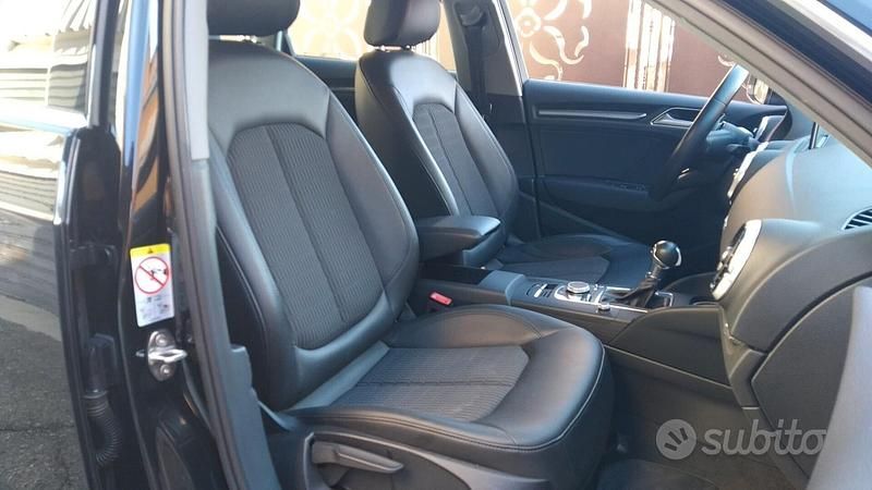 Usata Audi A3 Design 150 CV (110 kW) 2018 Nero Berlina