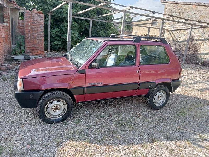 Usata Fiat Panda 4x4 1993 Rosso Utilitaria