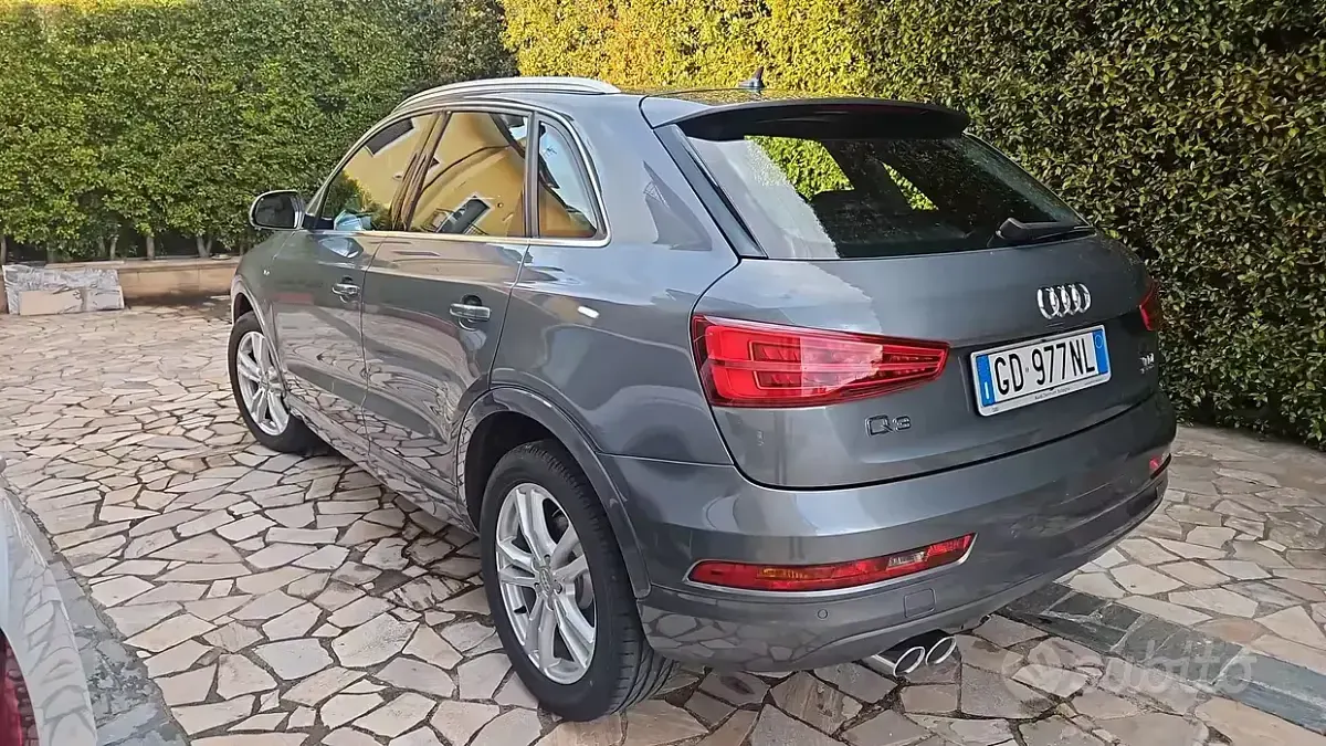 Usata Audi Q3 S-Line 184 CV (135 kW) 2018 Grigio SUV