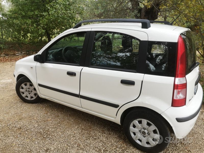 Usata Fiat Panda Active 54 CV (39 kW) 2009 Bianco Utilitaria