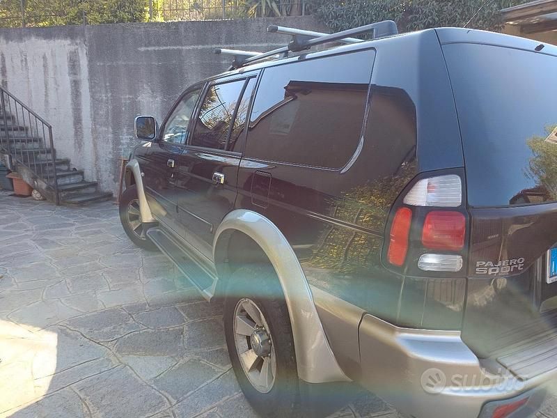 Usata Mitsubishi Pajero Sport 99 CV (72 kW) 2005 Nero SUV