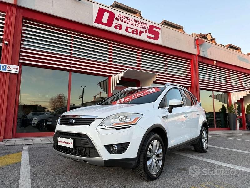 Bianco Usata 2009 Ford Kuga Titanium SUV | 7200 € (Cara) - Immagine 1/3