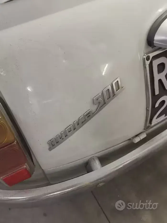 Usata Fiat 500 1984 Bianco Utilitaria