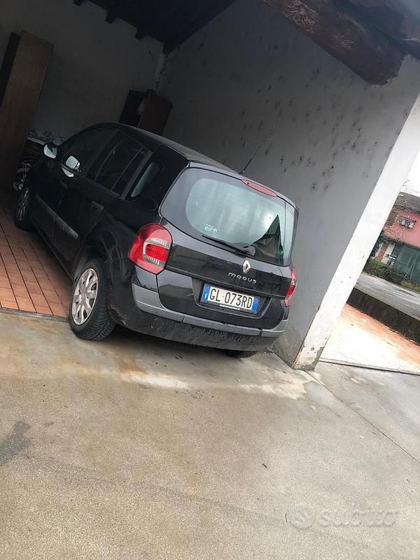 Usata Renault Modus 2012 Nero Monovolume