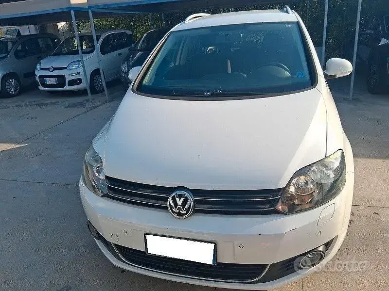 Usata VW Golf Plus Cross Comfortline 122 CV (89 kW) 2009 Bianco Berlina