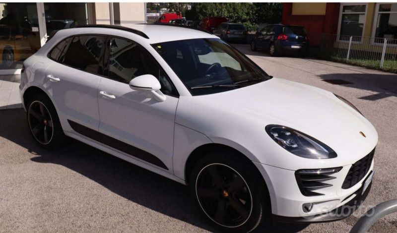 Używany Porsche Macan 252 KM (185 kW) 2018 Biały SUV
