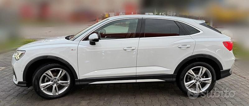 Usata Audi Q3 Sportback S-Line 150 CV (110 kW) 2019 Bianco SUV