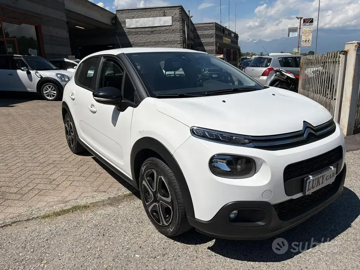 Usata Citroën C3 PureTech 82 CV (60 kW) 2018 Bianco Utilitaria