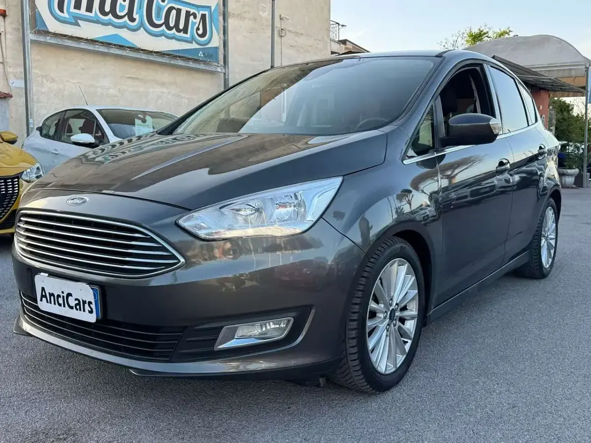 Brugt Ford C-MAX Titanium 120 HK (88 kW) 2015 Grå MPV
