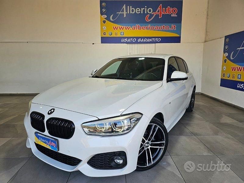 Usata BMW 116 M Sport 116 CV (85 kW) 2019 Bianco Utilitaria