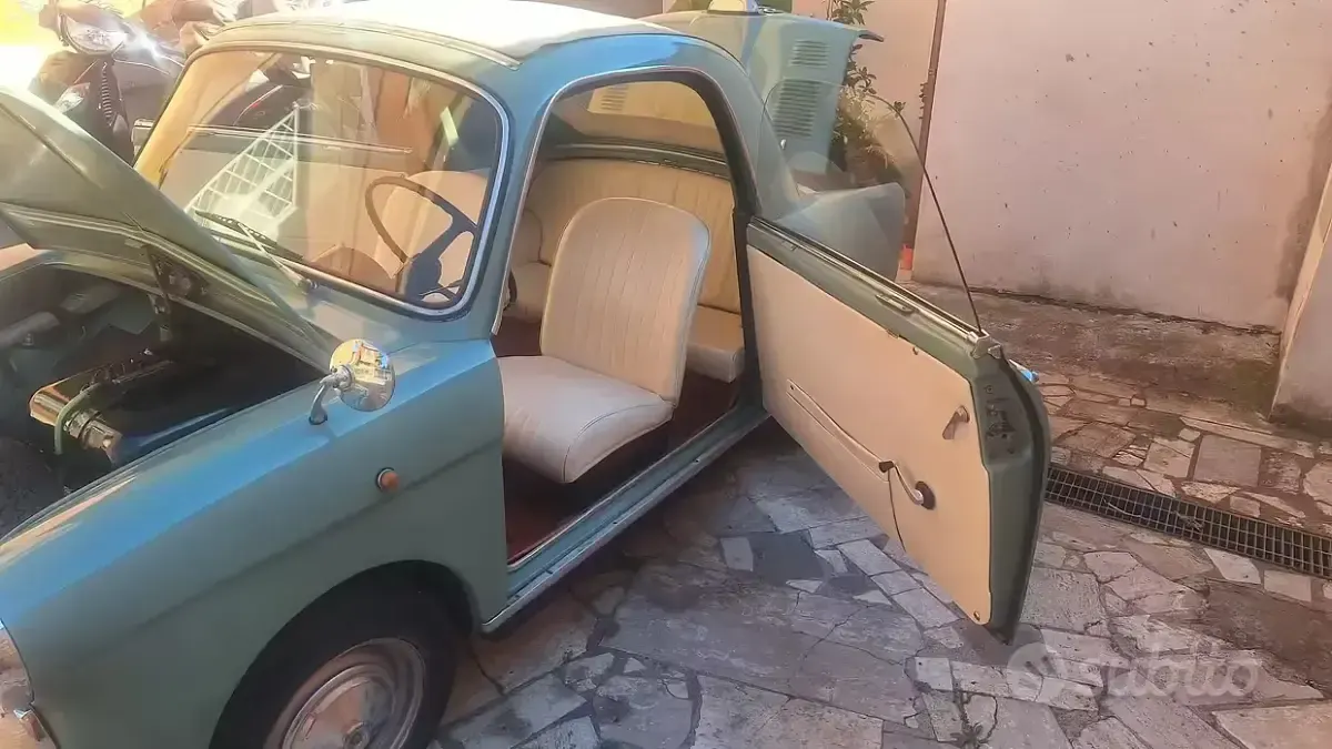 Usata Autobianchi Bianchina 1960 Verde Utilitaria