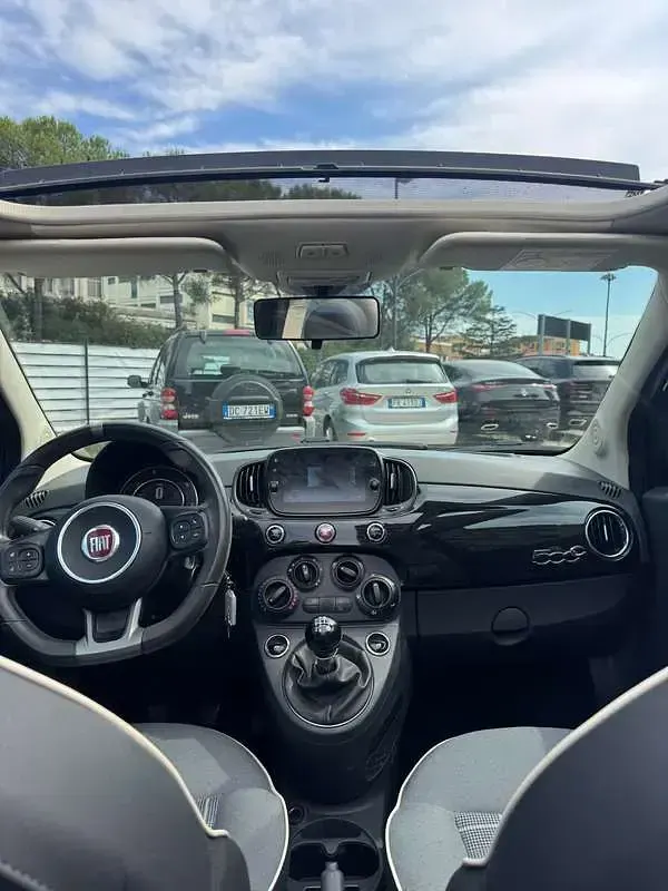 Usata Fiat 500 Lounge 69 CV (50 kW) 2019 Nero Utilitaria