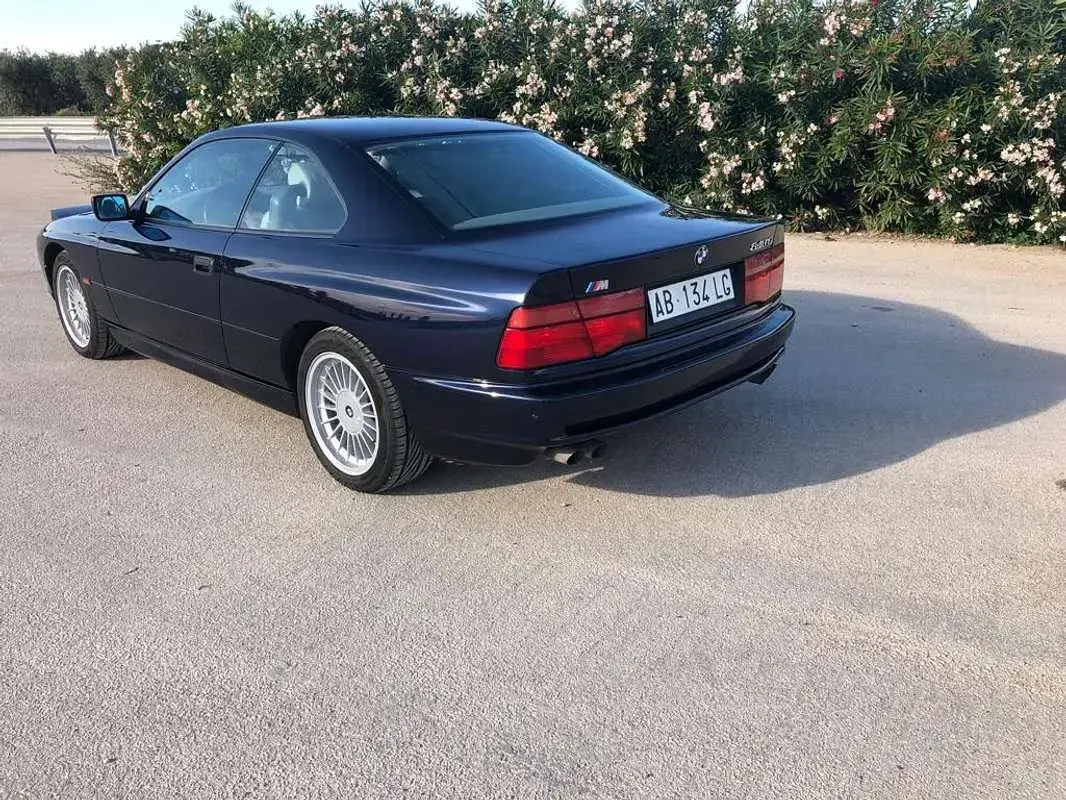 Usata BMW 840 Coupé 286 CV (210 kW) 1994 Blu/azzurro Coupé