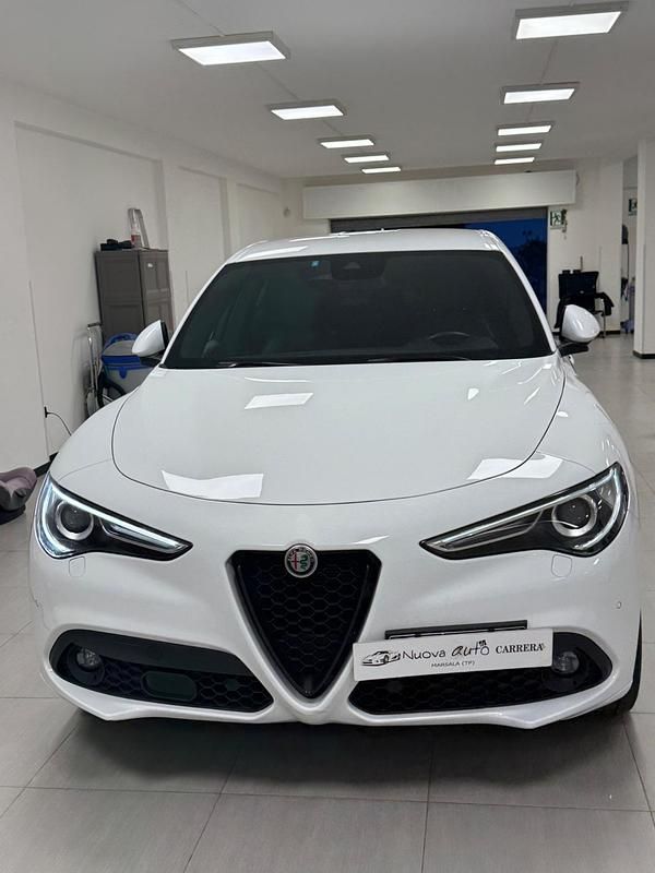 Usata Alfa Romeo Stelvio Veloce 210 CV (154 kW) 2022 Bianco SUV
