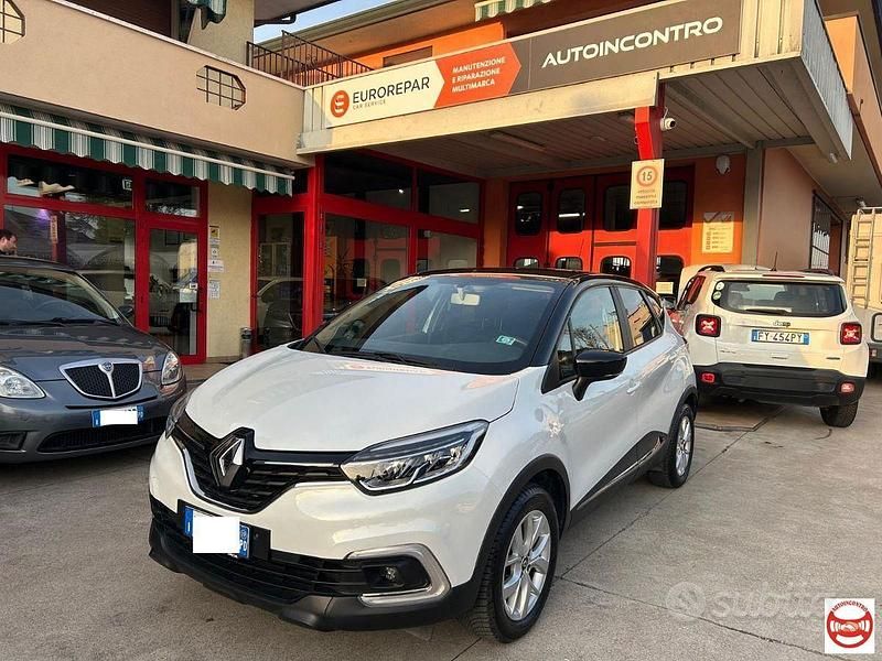 Bianco Usata 2019 Renault Captur SUV | 12.500 € (Ottimo prezzo) - Immagine 1/4