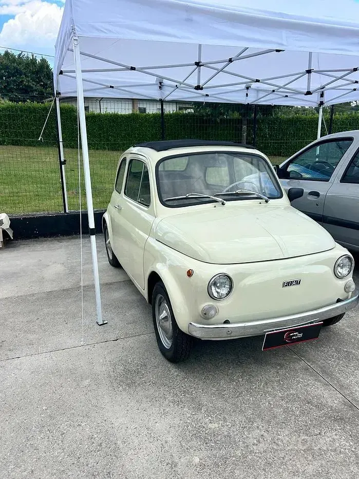 Usata Fiat 500 24 CV (17 kW) 1970 Bianco Utilitaria