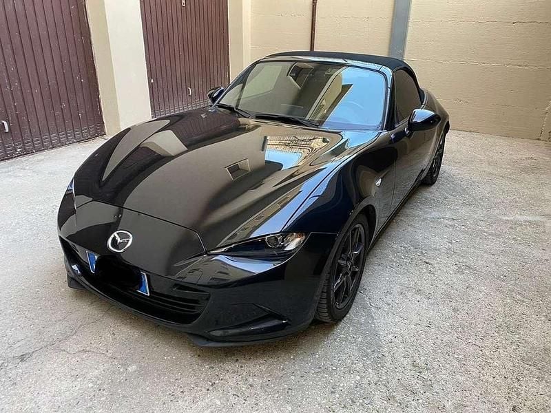Usata Mazda MX5 Exceed 131 CV (96 kW) 2017 Nero Cabrio