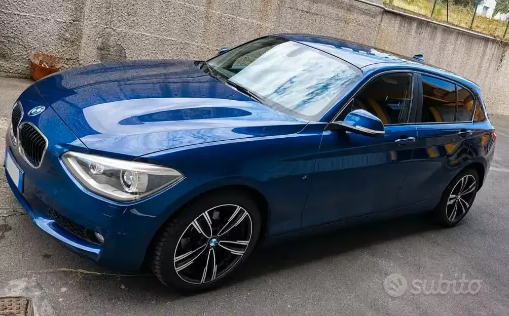 Usata BMW 114 95 CV (69 kW) 2013 Bluazzurro Utilitaria