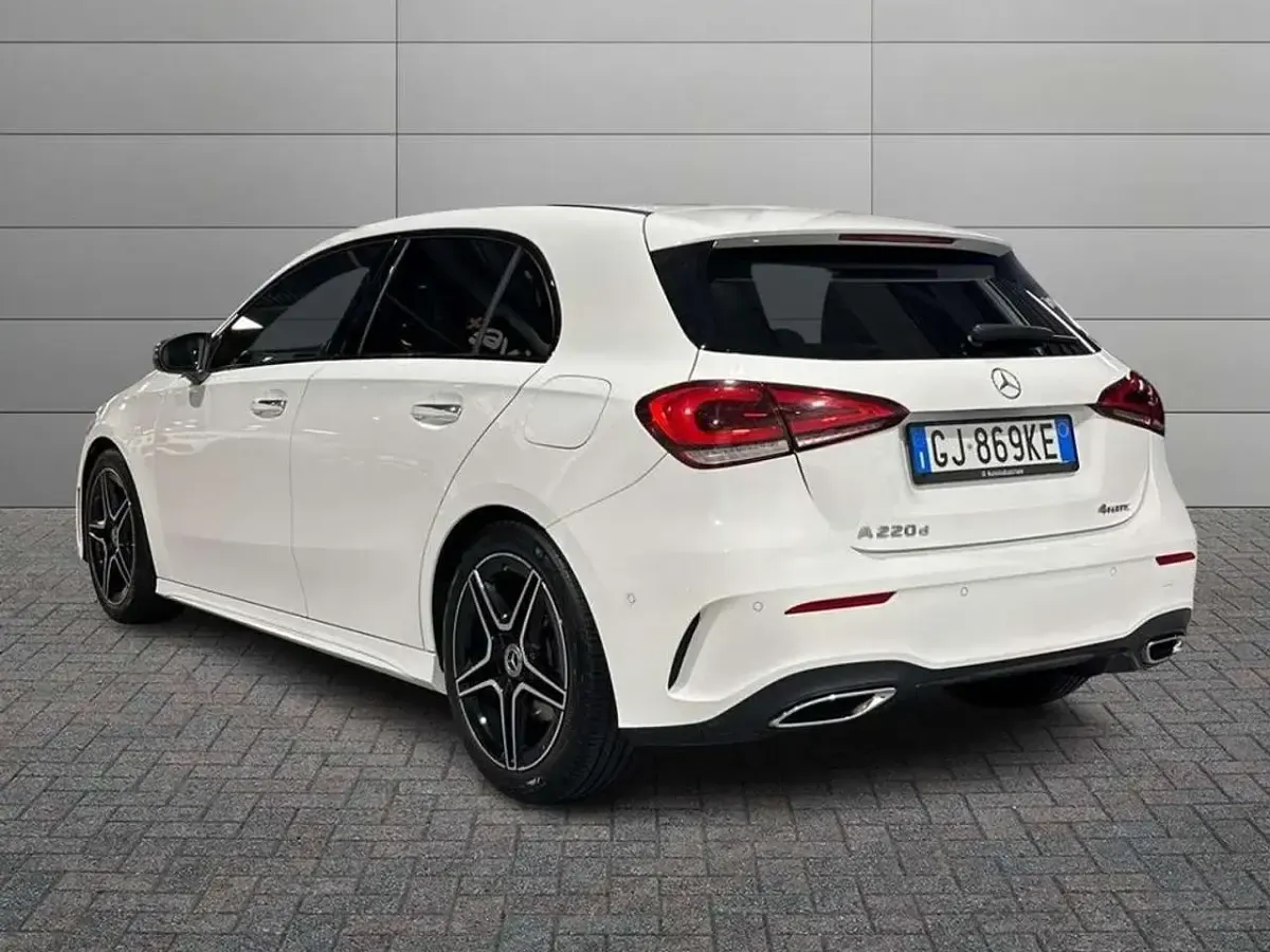 Usata Mercedes A220 Premium 190 CV (139 kW) 2022 Bianco polare Berlina