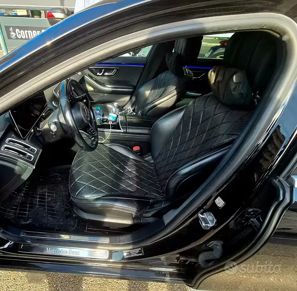 Usata Mercedes S400 Premium Plus 330 CV (242 kW) 2022 Nero Berlina