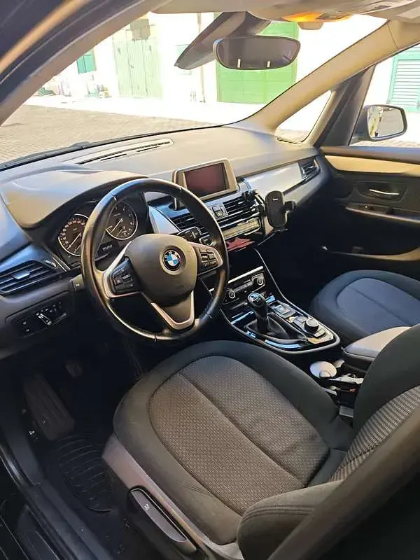 Usata BMW 216 Gran Tourer Advantage 116 CV (85 kW) 2016 Nero Monovolume