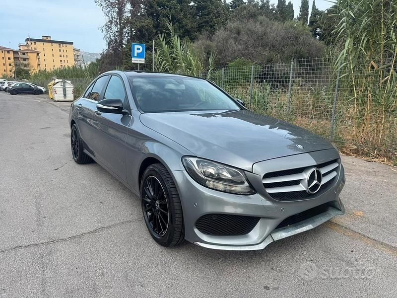 Usata Mercedes C200 2015 Grigio Berlina