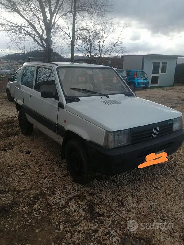 Usata Fiat Panda 4x4 1997 Bianco Utilitaria
