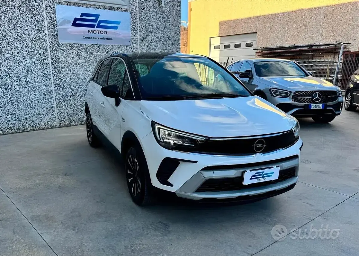 Usata Opel Crossland X Elegance 131 CV (96 kW) 2024 Bianco SUV