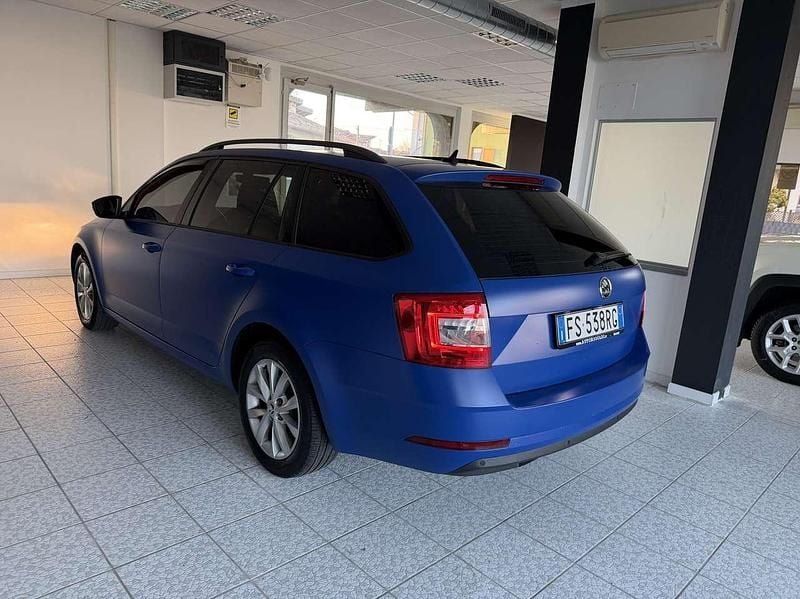 Usata Skoda Octavia Executive 116 CV (85 kW) 2018 Blu/azzurro Station wagon