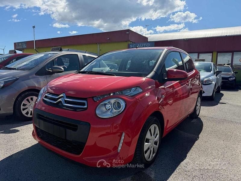 Usata Citroën C1 Shine 69 CV (50 kW) 2015 Arancione Utilitaria