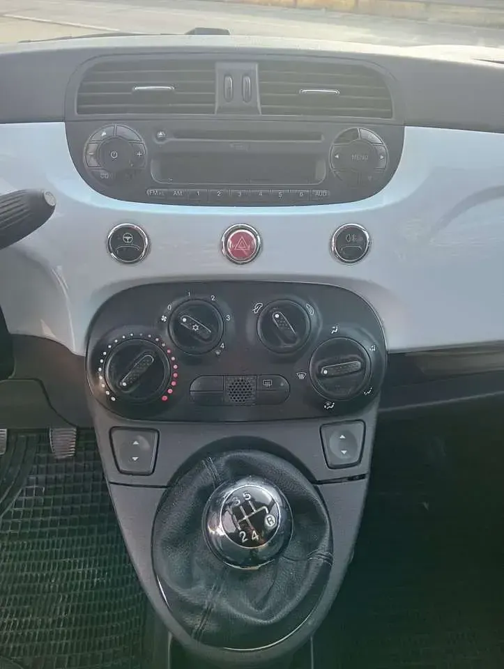 Usata Fiat 500 Pop 75 CV (55 kW) 2009 Blu/azzurro Cabrio