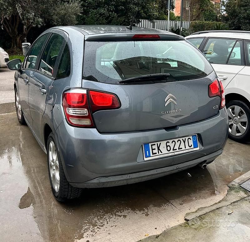 Usata Citroën C3 Attraction 60 CV (44 kW) 2012 Grigio Berlina