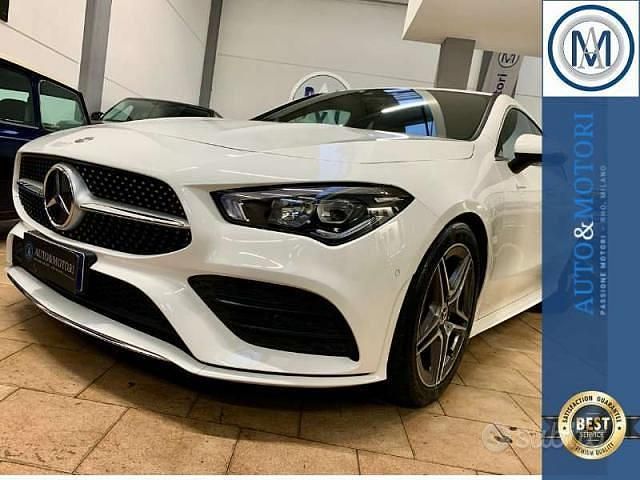 Bianco Usata 2021 Mercedes CLA200 Shooting Brake Premium Station wagon | 27.290 € (Ottimo prezzo) - Immagine 1/4